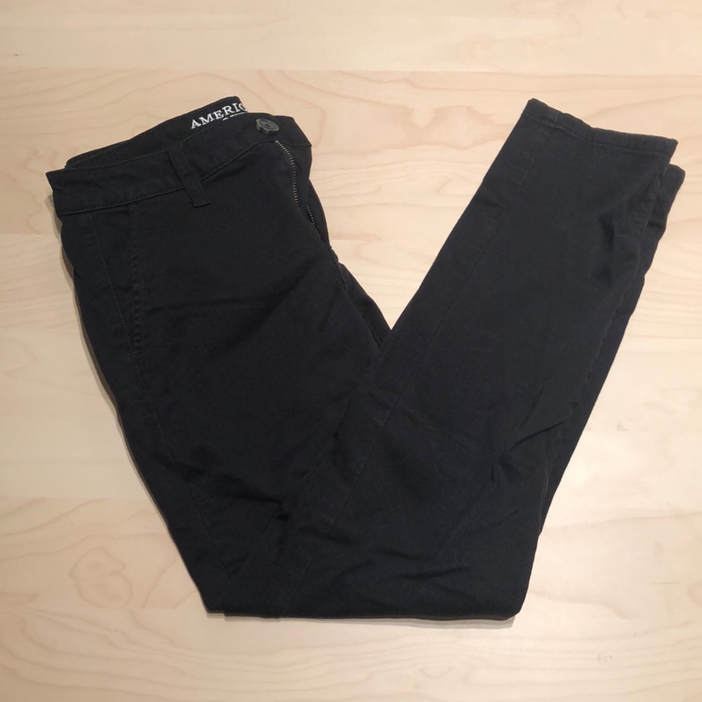 Black Skinny Stretch Pants